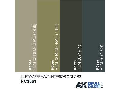 Luftwaffe WW2 Interior Colors [set] - zdjęcie 2