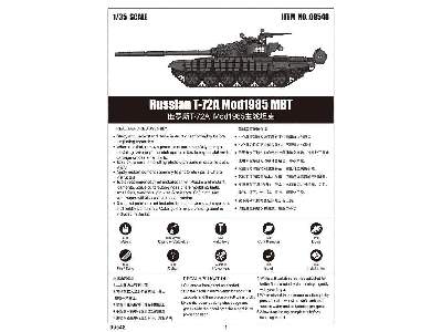 Czołg rosyjski T-72A model 1985  - zdjęcie 5