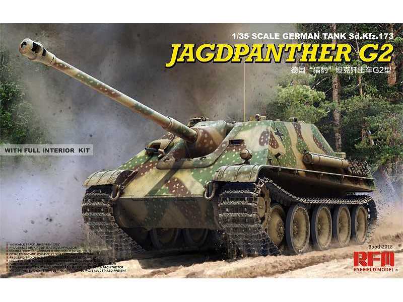 Jagdpanther G2  z wnetrzem - zdjęcie 1