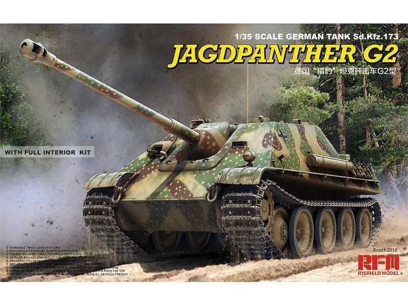 Jagdpanther G2  z wnetrzem - zdjęcie 1