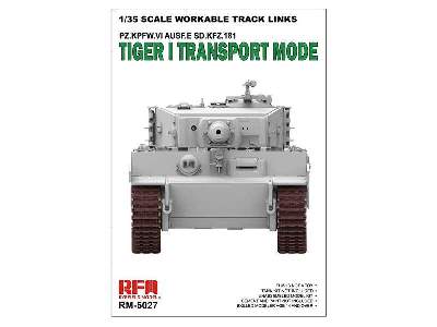 Gąsienice do Tiger I Transport Mode - zdjęcie 1