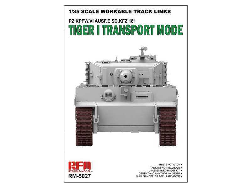 Gąsienice do Tiger I Transport Mode - zdjęcie 1 Gąsienice do Tiger I Transport Mode - zdjęcie 1