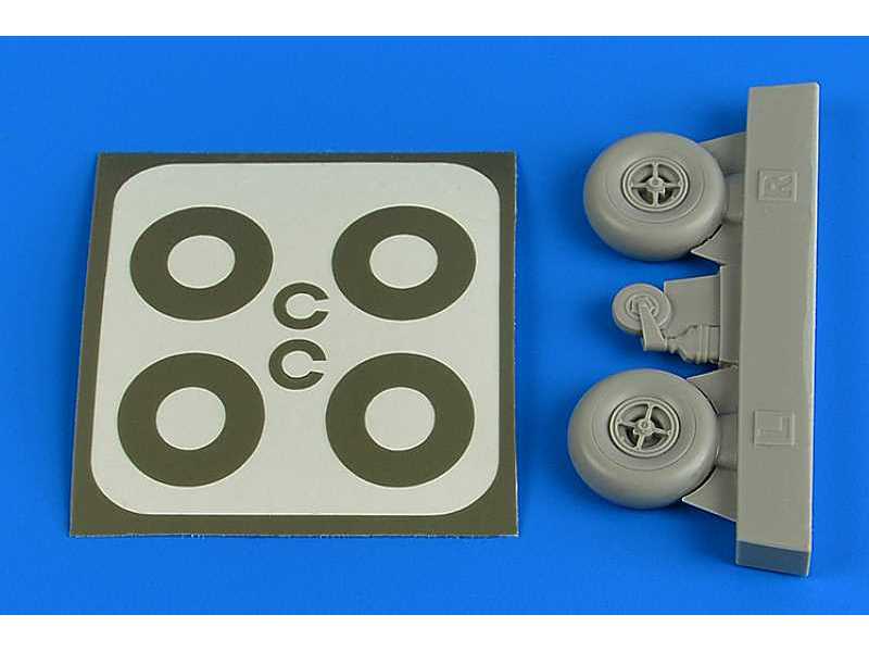 Bucker Bu 131 wheels & paint masks - zdjęcie 1 Bucker Bu 131 wheels & paint masks - zdjęcie 1