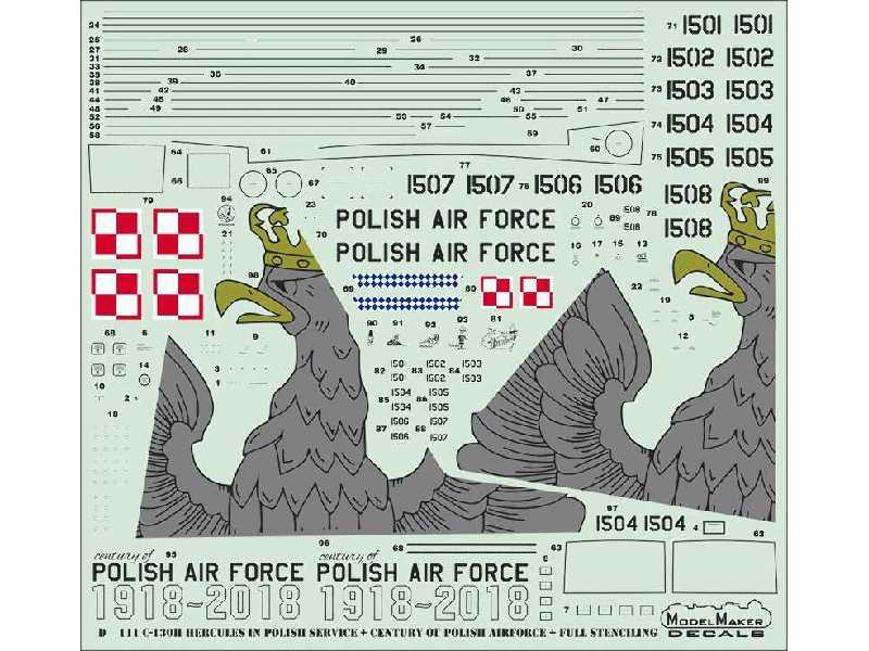 C-130 Hercules In Polish Service + Century Of Polish Air Force + - zdjęcie 1