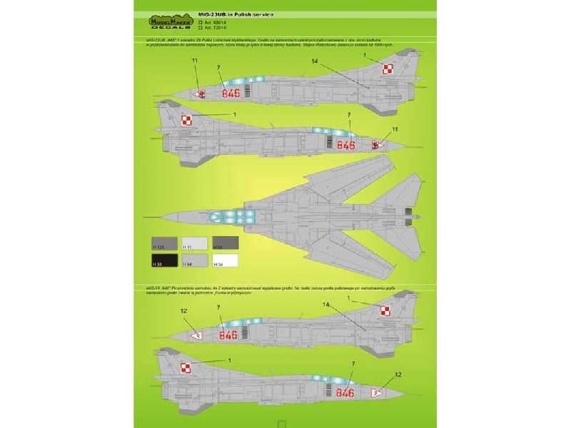 Mig-23ub In Polish Service N - zdjęcie 1