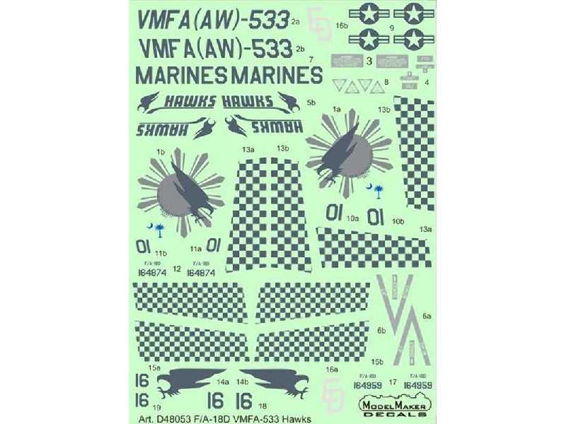 F/A-18d Vmfa-533 Hawks - zdjęcie 1 F/A-18d Vmfa-533 Hawks - zdjęcie 1