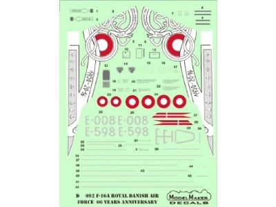 F-16 Royal Danish Air Force 66 Years Anniversary - zdjęcie 1