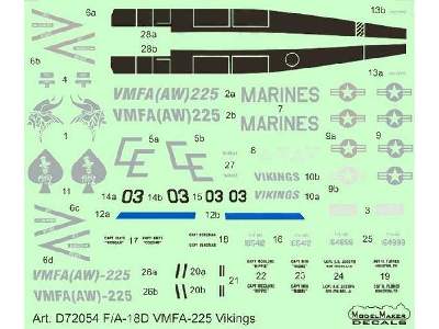 F/A-18d Vmfa-225 Vikings - zdjęcie 1