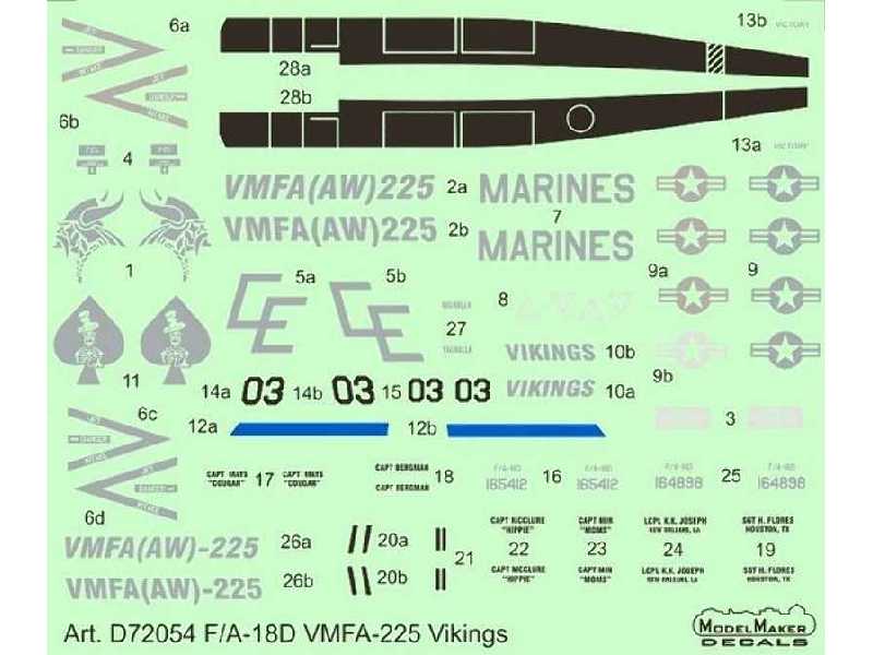 F/A-18d Vmfa-225 Vikings - zdjęcie 1 F/A-18d Vmfa-225 Vikings - zdjęcie 1