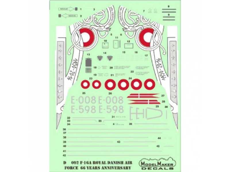 F-16 Royal Danish Air Force 66 Years Anniversary - zdjęcie 1