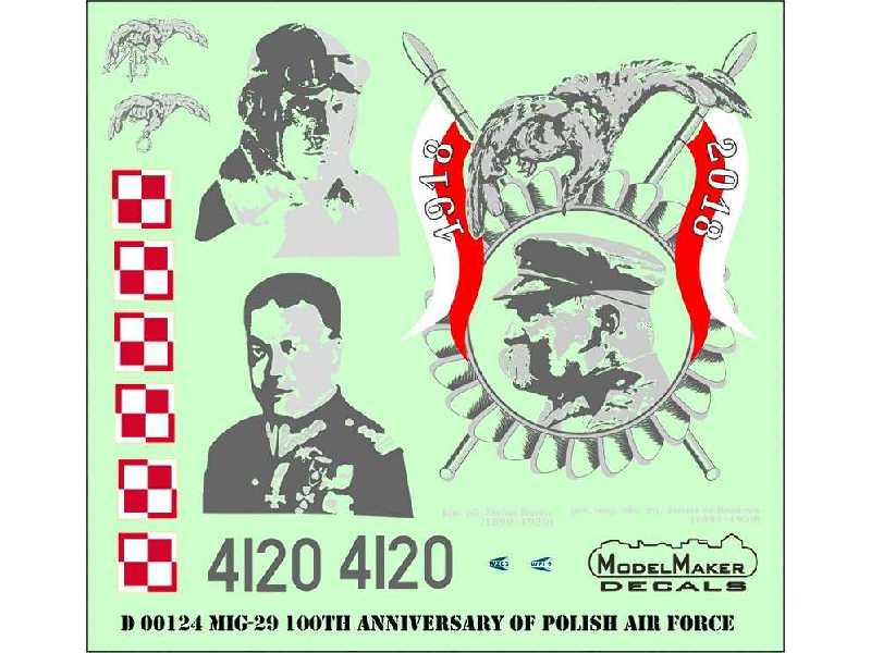 Mig-29 100th Anniversary Of Polish Air Force - zdjęcie 1 Mig-29 100th Anniversary Of Polish Air Force - zdjęcie 1