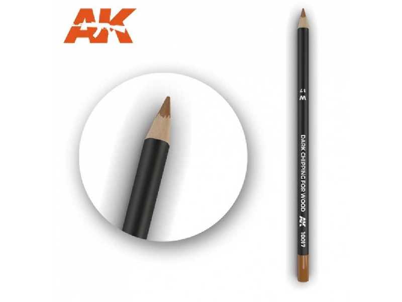 Watercolor Pencil Dark Chipping For Wood - zdjęcie 1 Watercolor Pencil Dark Chipping For Wood - zdjęcie 1