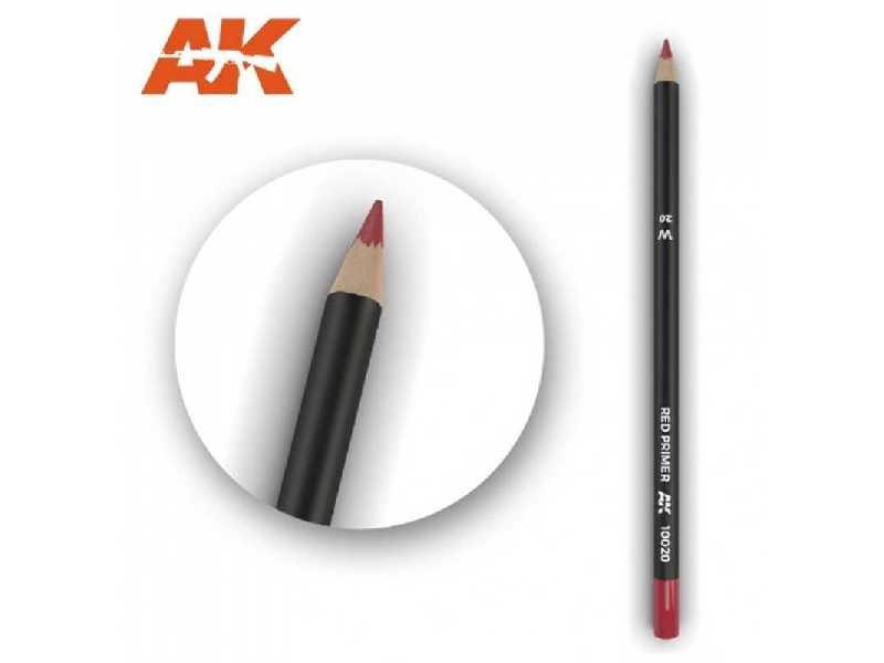 Watercolor Pencil Red Primer - zdjęcie 1