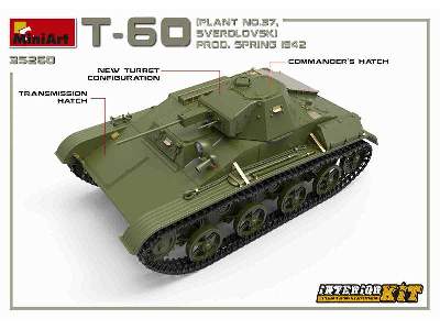 CzołgT-60 farbryka nr 37, Swiredłowsk wiosna 1942 z wnętrzem - zdjęcie 20