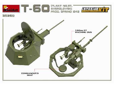 CzołgT-60 farbryka nr 37, Swiredłowsk wiosna 1942 z wnętrzem - zdjęcie 27