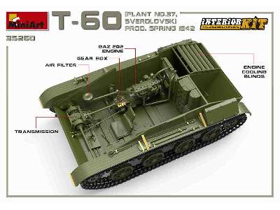 CzołgT-60 farbryka nr 37, Swiredłowsk wiosna 1942 z wnętrzem - zdjęcie 28