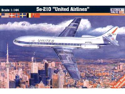 Sud SE-210 United Airlines - zdjęcie 1