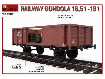 Wagon odkryty typu gondola 16,5-18t - zdjęcie 20