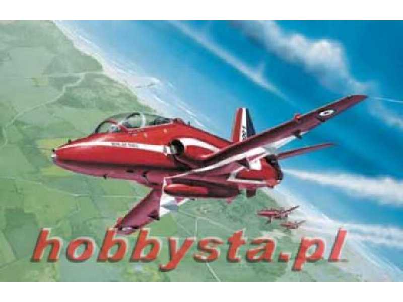 BAe Hawk Mk. 1 "Red Arrows" - zestaw podarunkowy - zdjęcie 1 BAe Hawk Mk. 1 "Red Arrows" - zestaw podarunkowy - zdjęcie 1