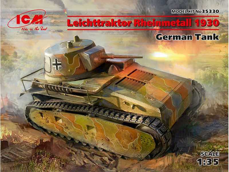 Leichttraktor Rheinmetall 1930 - czołg niemiecki - zdjęcie 1 Leichttraktor Rheinmetall 1930 - czołg niemiecki - zdjęcie 1