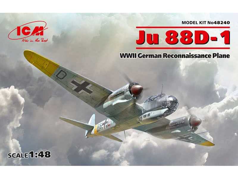 Junkers Ju 88D-1 -  niemiecki samolot rozpoznawczy II W.Ś. - zdjęcie 1