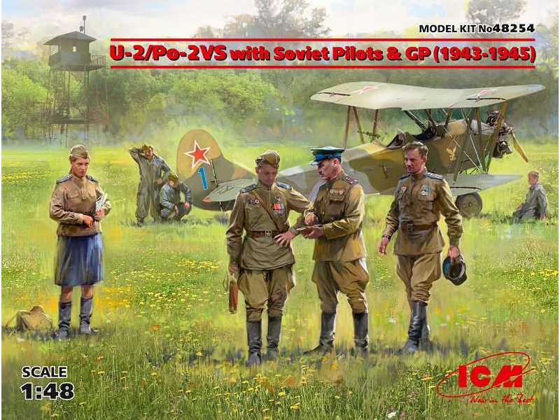 U-2/Po-2VS + piloci i personel naziemny 1943-1945 - zdjęcie 1 U-2/Po-2VS + piloci i personel naziemny 1943-1945 - zdjęcie 1
