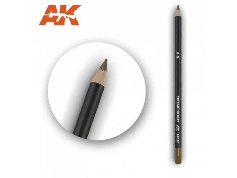 Watercolor Pencil Streaking Dirt - zdjęcie 1 Watercolor Pencil Streaking Dirt - zdjęcie 1
