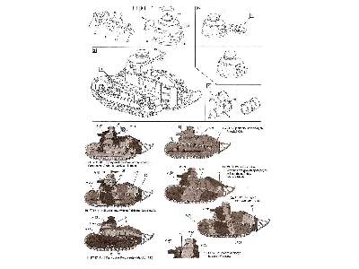 Czołg Char Canon FT17 z wieżą typu Berliet okrągłą - zdjęcie 4