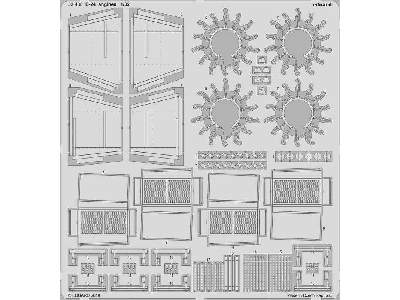 B-24 engines 1/32 - Hobby Boss - zdjęcie 1