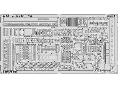 F/ A-18E exterior 1/32 - Revell - zdjęcie 1