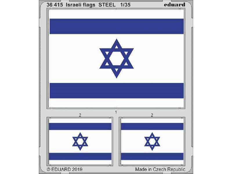 Israeli flags 1/35 - zdjęcie 1