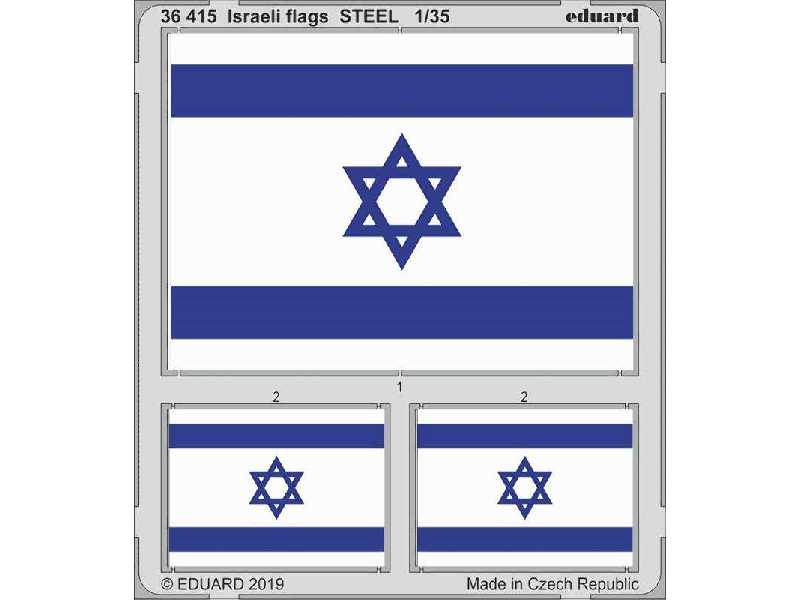 Israeli flags 1/35 - zdjęcie 1 Israeli flags 1/35 - zdjęcie 1