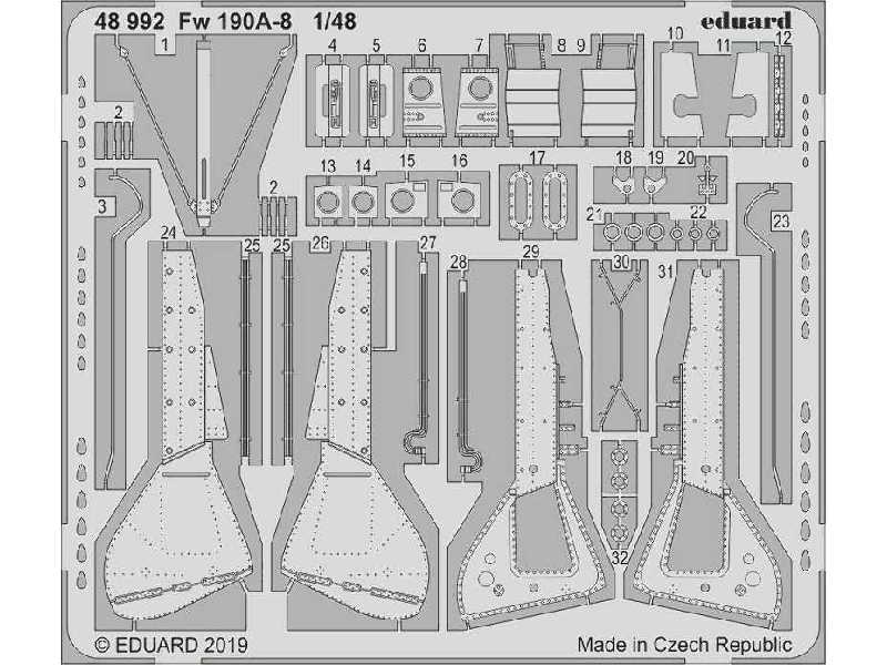 Fw 190A-8 1/48 - zdjęcie 1 Fw 190A-8 1/48 - zdjęcie 1