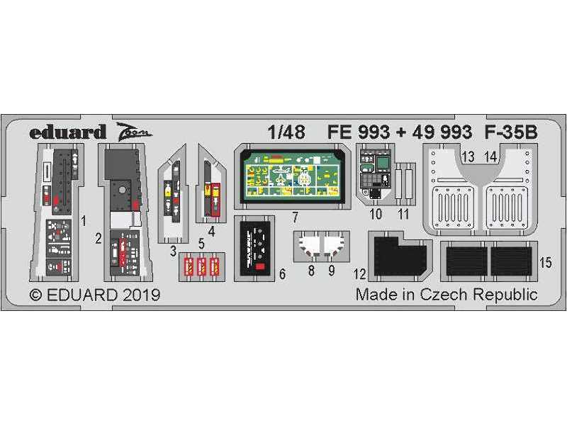 F-35B interior 1/48 - zdjęcie 1 F-35B interior 1/48 - zdjęcie 1