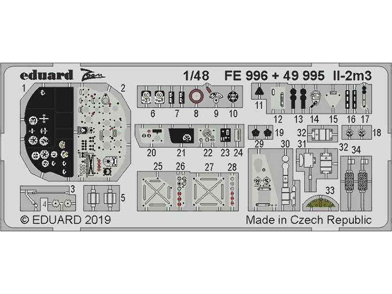 Il-2m3 interior 1/48 - zdjęcie 1 Il-2m3 interior 1/48 - zdjęcie 1