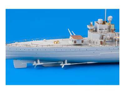 HMS Exeter railings 1/350 - Trumpeter - zdjęcie 7