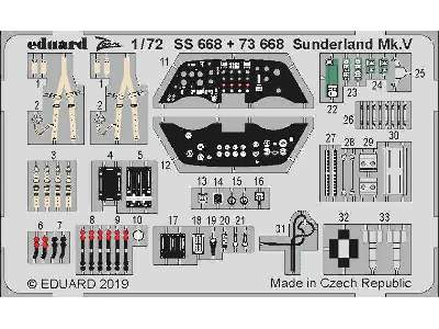 Sunderland Mk. V interior 1/72 - zdjęcie 1