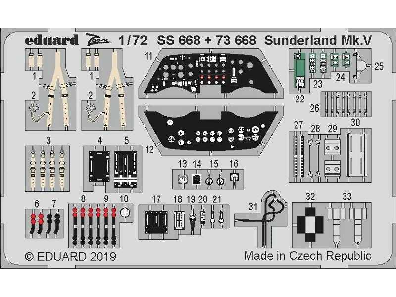 Sunderland Mk. V interior 1/72 - zdjęcie 1