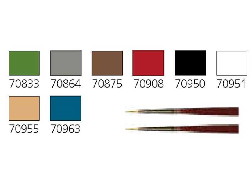 Zestaw farb Model Color - Zestaw startowy - 8 farb - zdjęcie 1 Zestaw farb Model Color - Zestaw startowy - 8 farb - zdjęcie 1