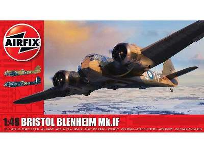 Bristol Blenheim Mk.IF - brytyjski bombowiec - II W.Ś. - zdjęcie 1