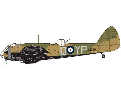 Bristol Blenheim Mk.IF - brytyjski bombowiec - II W.Ś. - zdjęcie 3