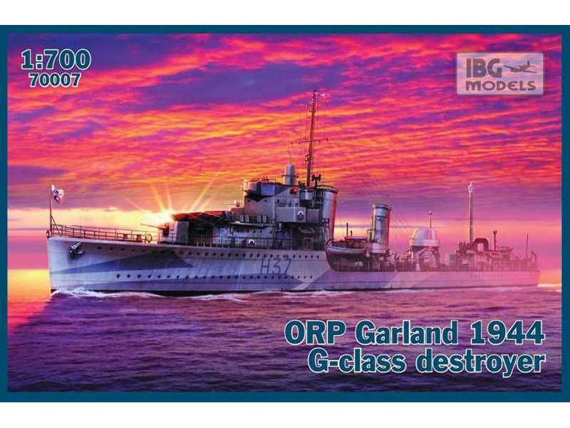ORP Garland 1944 niszczyciel klasy G - zdjęcie 1 ORP Garland 1944 niszczyciel klasy G - zdjęcie 1