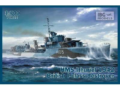HMS Ithuriel 1942 - brytyjski niszczyciel klasy I - zdjęcie 1