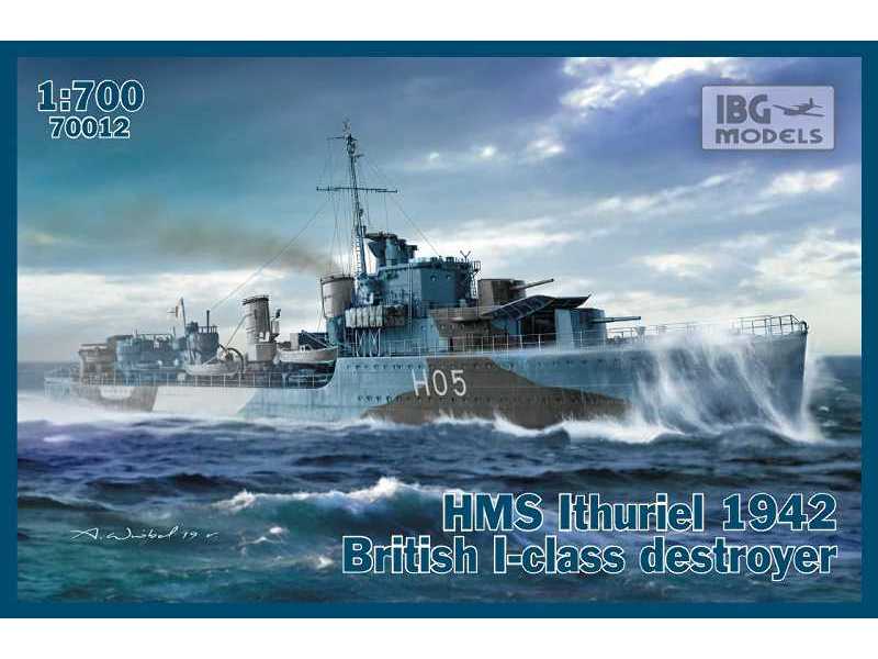 HMS Ithuriel 1942 - brytyjski niszczyciel klasy I - zdjęcie 1