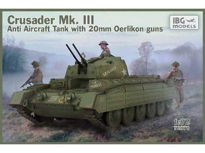 Crusader Mk. III czołg przeciwlotniczy z działkami 20mm Oerlikon - zdjęcie 1