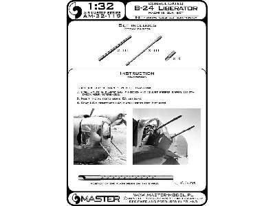 B-24 Liberator - Zestaw Km-ów Browning M2 Aircraft .50 Caliber ( - zdjęcie 1