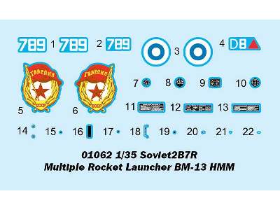 2B7R Wyrzutnia rakiet Bm-13 NMM Katiusza - zdjęcie 3