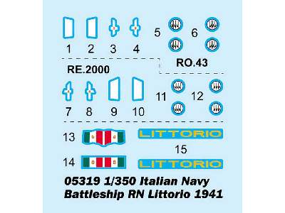 RN Littorio 1941 - włoski pancernik - zdjęcie 3