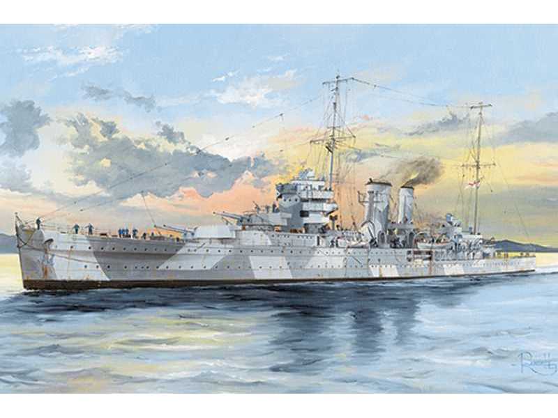 HMS York - brytyjski krążownik - zdjęcie 1 HMS York - brytyjski krążownik - zdjęcie 1