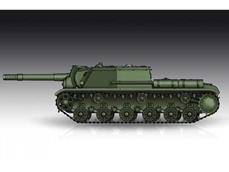 Su-152 sowiecka haubica samobieżna - późna - zdjęcie 1 Su-152 sowiecka haubica samobieżna - późna - zdjęcie 1